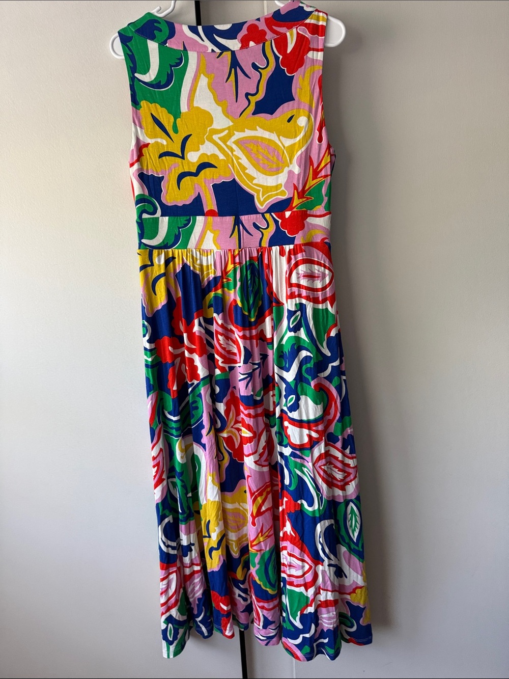 BODEN Olympia Floral Jersey  Maxi dress 8P - Picture 7 of 8